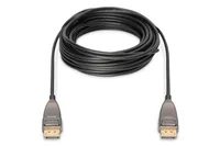 DIGITUS DisplayPort Glasfaser Kabel AOC Hybrid 8K DP 1.4 20m