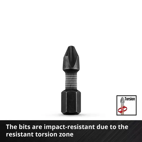 Einhell Bit-Set S-CASE Kassette 28tlg LS - Set: Ja - Bit-Typ: Sechskant - Grösse: Diverse