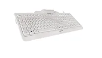 CHERRY Keyboard KC 1000 SC Smartcard [DE] white