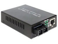 DeLOCK 86216 network media converter 100 Mbit/s 1310 nm Multi-mode Black