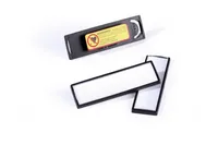 DURABLE Namensschild mit Magnet Clip Card 1.7 x 6.7 cm, 25 Stück - Höhe: 17 mm - Material: Acryl - Detailfarbe: Weiss - Schwarz