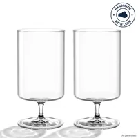 LEONARDO Kelchglas Basso, 250 ml, 2 Stück - Material: Glas - Glas Typ: Cocktailglas - Detailfarbe: Transparent - Höhe: 14 cm - Volumen: 250 ml