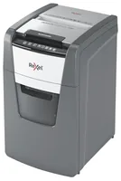 Rexel Aktenvernichter Rexel Optimum AutoFeed+ 150M, P-5 - Vernichtbare Aktentypen: Papier - Heftklammern - Kreditkarten - Büroklammern - Schnittart: Microschnitt - Sicherheitsstufe: 5 - Schnittausgabe: 2 x 15 mm - Blattkapazität: 150 Seiten - Zufuhrautoma