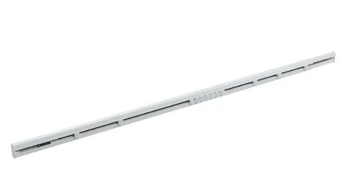diaqua® Duschvorhangschiene Special 75-125 cm - Breite: 75 cm - 125 cm - Höhe: 0 cm - Detailfarbe: Weiss - Produkttyp: Duschvorhangschiene - Detailmaterial: Aluminium - Grundmaterial: Metall