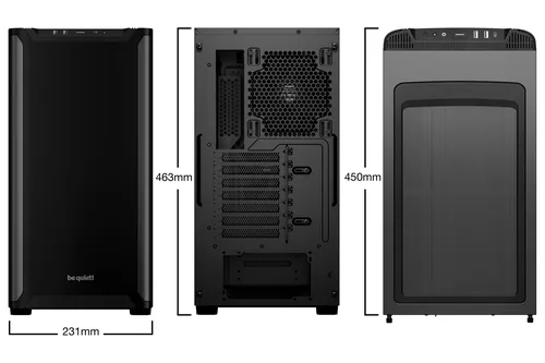 Gehäuse/ case be quiet! Pure Base 501 Black