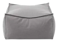 Blomus Pouf Stay Grau - Tiefe: 60 cm - Breite: 60 cm - Höhe: 32 cm - Belastbarkeit: 100 kg - Sitzhöhe: 40 cm - Detailmaterial: Kunststoff