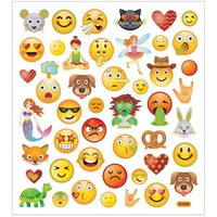 Creativ Company Motivsticker Emoji 1 Blatt - Motiv: Emoji