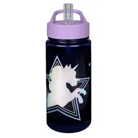 Scooli Trinkflasche AERO Einhorn 500 ml - Material: Kunststoff - Eigenschaften: Keine Eigenschaft - Zertifikate: Keine Zertifizierung - Spülmaschinenfest: Nein - Volumen: 500 ml - Farbe: Schwarz - Lila