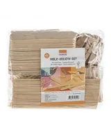 Glorex Holzkleinteile Holz-Creativ-Set ca. 1500 Teile - Breite: 0 cm - Höhe: 0 cm - Länge: 0 cm - Anzahl Stück: 1 Stück - Holzherkunft: China - Holzhandelsname: Schima - Birke