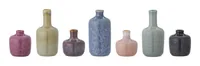 Bloomingville Vasen-Set Maien 14 cm, Mehrfarbig - Assortiert: Nein - Höhe: 14 cm - Detailfarbe: Mehrfarbig - Detailmaterial: Steingut - Grundmaterial: Keramik