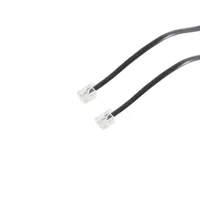 helos Anschlusskabel 6P4C/6P4C, 4-adrig, 1,5 m, RJ11/RJ11