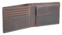 Bugatti Portemonnaie Romano RFID Scheintasche Braun - Münzfach: Ja - RFID-Schutz: Ja - Farbe: Braun - Material: Leder - Verschluss: Ohne Verschluss