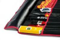 Parat Rolltasche Basic Roll-Up Case 20, leer - Produkttyp: Rolltasche - Detailfarbe: Rot - Schwarz - Material: Kunststoff - Nylon