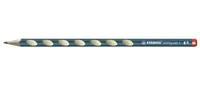 STABILO Bleistift EASYgraph S für Rechtshänder, Dunkelgrün - Strichstärke: 2.2 mm - Härtegrad: HB - Set: Ja - Bleistiftart: Bleistift - Anwender: Kinder - Ergnonomisch Schreiben: Ja