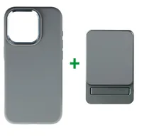 4smarts Wireless Powerbank mit MagSafe inkl. Hülle 5000 mAh - Akkutyp: Lithium-Polymer (LiPo) - Akkukapazität: 5000 mAh - Detailfarbe: Grau - USB Ladeanschluss: 2 - USB-C PowerDelivery: Ja - Max. Output USB-C PowerDelivery: 22.5 W