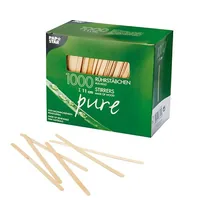 Papstar Einweg-Rührstäbchen Pure Holz 11 cm 1000 Stück - Produkttyp: Einweg-Rührstäbchen - Materialtyp: Holz - Material: Holz - Detailfarbe: Hellbraun - Verpackungseinheit: 1000 Stück