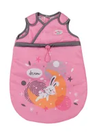 Baby Born Puppenzubehör Schlafsack - Altersempfehlung ab: 3 Jahren - Detailfarbe: Rosa - Grau - Eigenschaften: Keine Eigenschaft - Zertifikate: Keine Zertifizierung