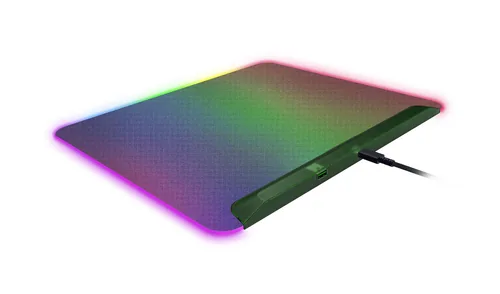 Razer Gaming-Mausmatte Firefly V2 Pro – Phantom Green Edition Grün - Tiefe: 278 mm - Breite: 360 mm - Detailfarbe: Grün - Form: Eckig - Höhe: 4.6 mm - Handgelenkauflage: Nein