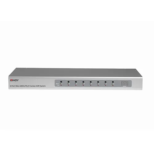 LINDY KVM Switch 8 Port VGA, USB PS2 Combo