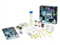 Buki Experimentierkasten Mega Fluo & Glow - Altersempfehlung ab: 8 Jahren - Fachbereich: Chemie - Sprache: Deutsch
