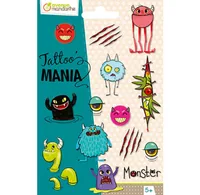 Avenue Mandarine Tattoo Set Tattoo Mania Monster - Kategorie: Tattoo - Altersempfehlung ab: 5 Jahren