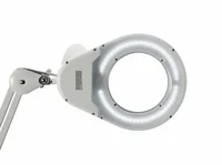 MAUL LED Lupenleuchte Viso mit Standfuß weiß