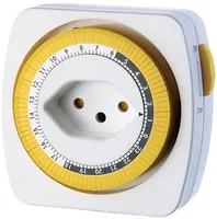 M. Schönenberger 4.2005 socket-outlet T13 White, Yellow