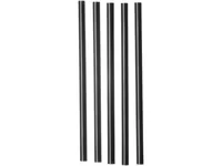 Weita Strohhalm 200 Stück, Schwarz - Materialtyp: Kunststoff - Material: Polypropylen (PP) - Packungsgrösse: 200 Stück - Länge: 15 cm - Detailfarbe: Schwarz