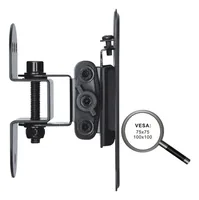 PureMounts Wandhalterung PM-FM10-100 Schwarz - Eigenschaften: Neigbar - Schwenkbar - VESA Norm: 100x100 mm - Detailfarbe: Schwarz - Maximale Tragkraft: 25 kg - Für Bildschirmdiagonale: 13 - 14 - 15 - 16 - 17 - 18 - 19 - 20 - 21 - 22 - 23 - 24 - 25 - 26 - 
