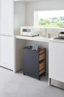 Yamazaki 4811 housekeeping cart Black