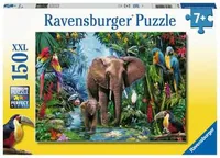 Ravensburger Puzzle Dschungelelefanten - Motiv: Tiere - Altersempfehlung ab: 7 Jahren - Tiefe: 49 cm - Eigenschaften: Keine Eigenschaft - Zertifikate: Keine Zertifizierung - Breite: 36 cm