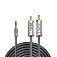 LINDY Audiokabel an Phono 3.5mm Cromo line 0.5m