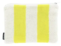 Kolma Necessaire Stripy 24 x 18.5 cm, Lemon/Weiss - Gefüllt: Keine Angaben - Etui-Art: Etui - Detailfarbe: Gelb - Weiss - Material: Baumwolle - PVC
