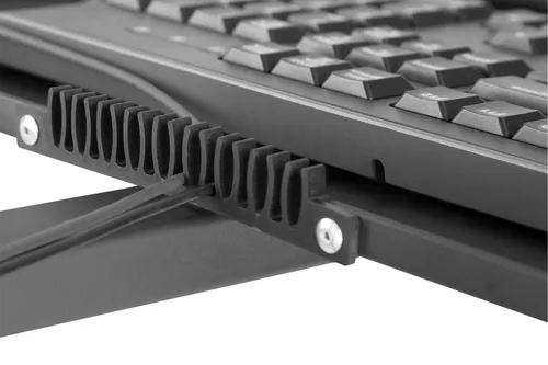 DIGITUS Arbeitsplatz rollbar, SitzSteh, 1xTFT,PC,TAS schwa.