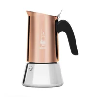 Bialetti Venus kupfer, Edelstahl Espressokocher für 4 Tassen