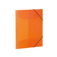HERMA Sammelmappe A4 PP transluzent Orange - Typ: Zeichenmappe - Ausstattung: Dokumentenfach - Detailfarbe: Orange - Material: Polypropylen (PP)