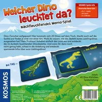 Kosmos Kinderspiel Welcher Dino leuchtet da? - Sprache: Deutsch - Kategorie: Logikspiel - Altersempfehlung ab: 4 Jahren - Spieldauer: 15 min - Min. Anzahl Spieler: 2 - Max. Anzahl Spieler: 4