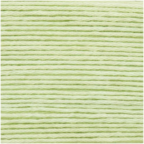 Rico Design Wolle Creative Ricorumi DK 25 g, Pastellgrün - Packungsgrösse: 1 Stück - Länge: 57.5 m - Material: Baumwolle - Detailfarbe: Hellgrün - Waschbar bei: 30 °C - Nadelstärke: 3 mm - 4 mm