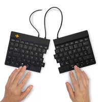 BREAK ERGONOM KEYBOARD QWERTZ DE BLACK WIRED