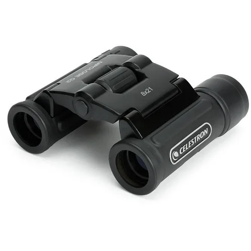 Celestron Fernglas UpClose G2 8 x 21 - Prismentyp: Dachkant - Dämmerungszahl: 12.96 - Vergrösserung: 8 × - Bildstabilisator: Nein - Gewicht: 227 g - Sehfeld auf 1000 m: 129 m