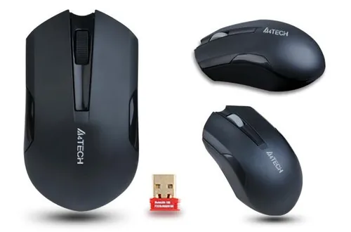 A4Tech G3-200N mouse Ambidextrous RF Wireless V-Track 1000 DPI