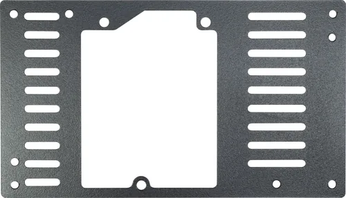 Inter-Tech AC Netzteilblende ATX-04, ATX-TFX, Stahl,lackiert