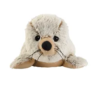 Warmies Wärmekissen Robbe mit Lavendel-Füllung 31 cm - Produktkategorie: Sonstiges - Material: Plüsch - Detailfarbe: Beige - Hellgrau