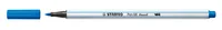 STABILO Pen 68 brush felt pen Blue 1 pc(s)