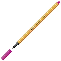 STABILO Fineliner point 88 Pink - Strichstärke: 0.4 mm - Set: Nein - Verpackungseinheit: 1 Stück - Eigenschaft-Stift: Keine - Anwender: Schule - Büro - Erwachsene - Kinder - Fasermaler & Fineliner Art: Fineliner
