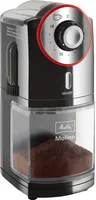 Melitta Molino 100 W Black, Red, Stainless steel
