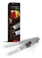 MAXXMEE 05485 manual grater/spiralizer Flat grater Silver