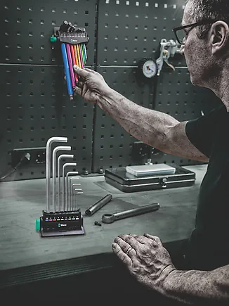 Wera 950/9 Hex-Plus Multicolour 3 Winkelschlüsselsatz