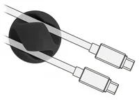 Delock Kabelhalter 29mm, für 2 Kabel, selbstklebend 6 Stück - Ausstattung Kabelmanagement: Selbstklebend - Produkttyp: Kabel-Clip - Verpackungseinheit: 6 Stück - Material: TPR - Detailfarbe: Schwarz