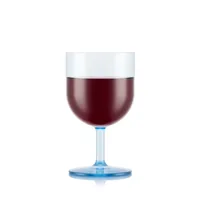 Bodum Outdoor-Weinglas Oktett 250 ml, Blau, 4 Stück - Produkttyp: Weinglas - Material: Kunststoff - Biologisch abbaubar: Nein - Nachhaltigkeit: Nicht angegeben - Set: Ja - Zusammenklappbar: Nein